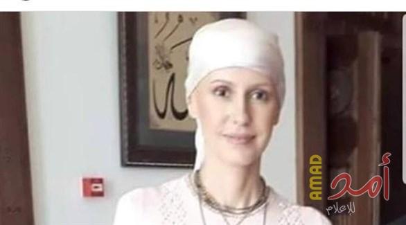 أسماء الأسد تنشر صور بعد العلاج الكيماوي من سرطان الثدي