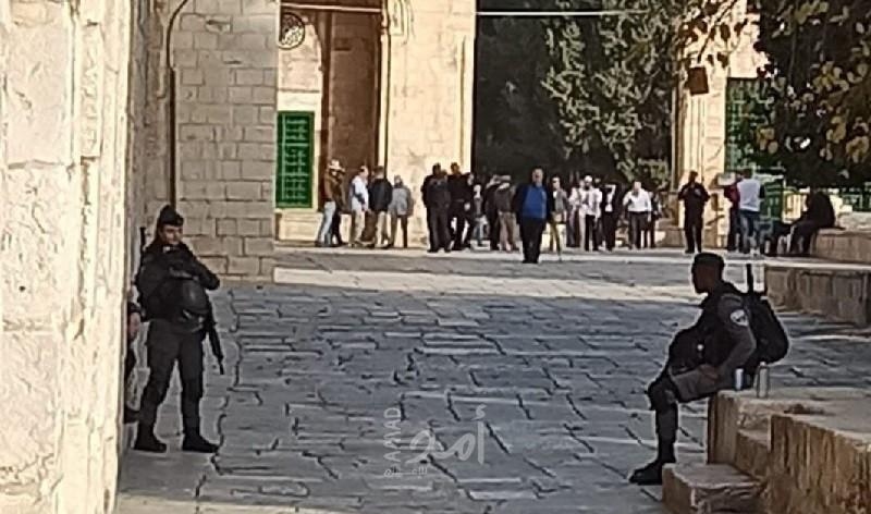 مستوطنون يقتحمون باحات المسجد "الأقصى"
