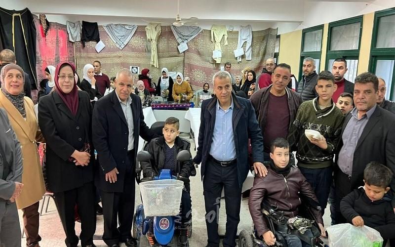 قلقيلية: التربية والتعليم والهيئة المستقلة لحقوق الإنسان يفتتحان جدارية في اليوم العالمي لذوي الإعاقة