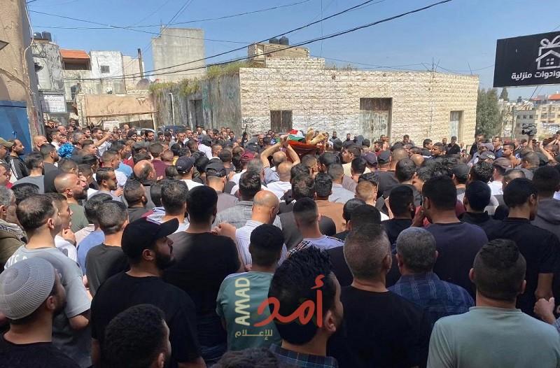 جنين: تشييع جثمان الشهيد "أسعد القنيري" في يعبد
