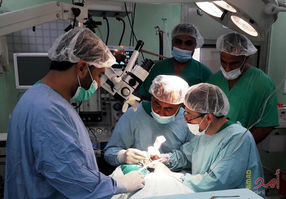استئناف العمل في قسم جراحة الأذن والحنجرة بمستشفى بيت حانون
