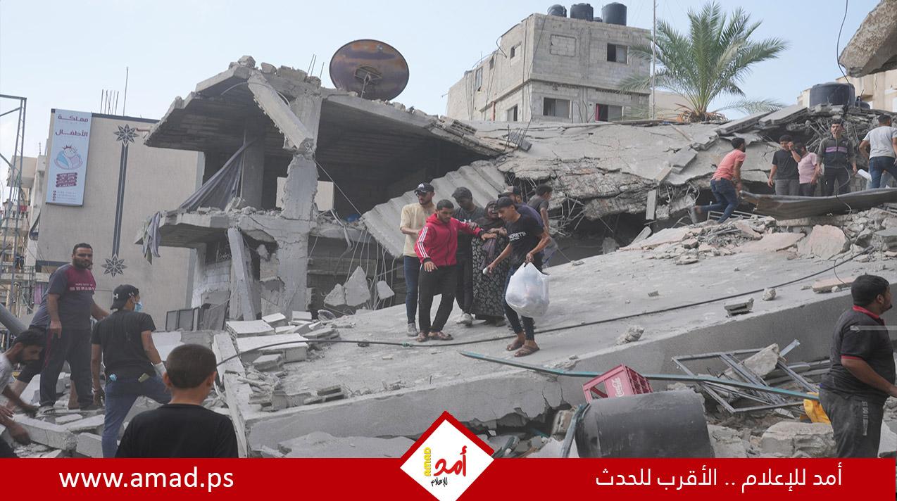 مصادر:  120 شهيدا وعشرات الجرحى في غارات ليلية شنها طيران العدو  على قطاع غزة