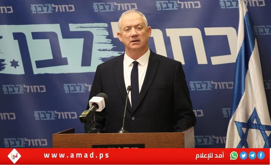 غانتس يجري محادثة مع نظيره البحريني
