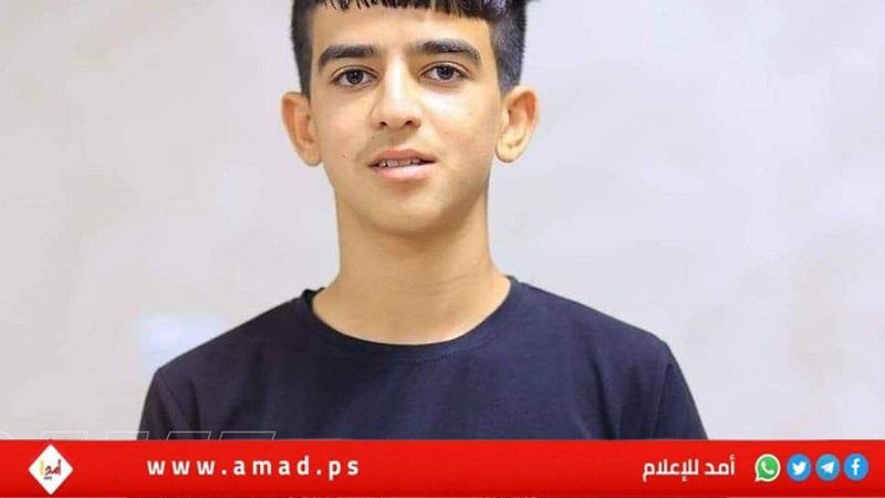 استشهاد الفتى "وليد نصار" متأثراً بجراحه في جنين