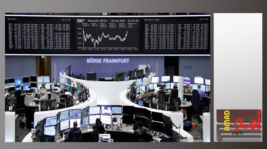 الأسهم الأوروبية تهبط لأدنى مستوياتها في 8 أسابيع تحت ضغط السلع الأولية