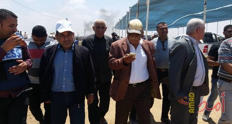 بالصور: "صالح ناصر " يدعو لتكثيف المشاركة في فعاليات النكبة ورفض صفقة العصر