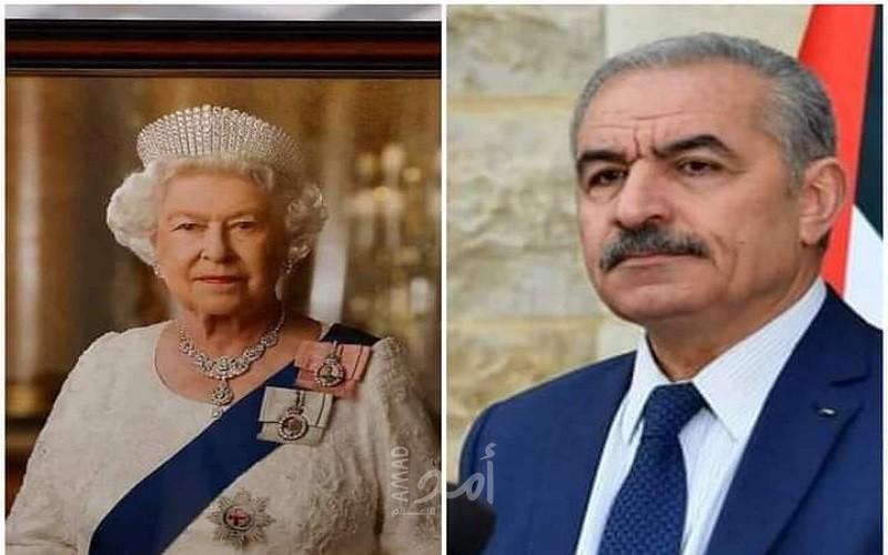 رئيس الوزراء الفلسطيني يصل لندن للمشاركة في جنازة الملكة اليزابيث الثانية
