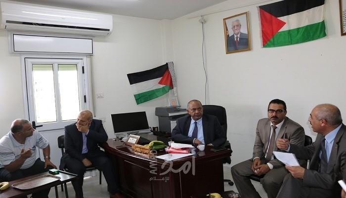 الشلالدة يتفقد فروع وزارة العدل في محافظة الخليل