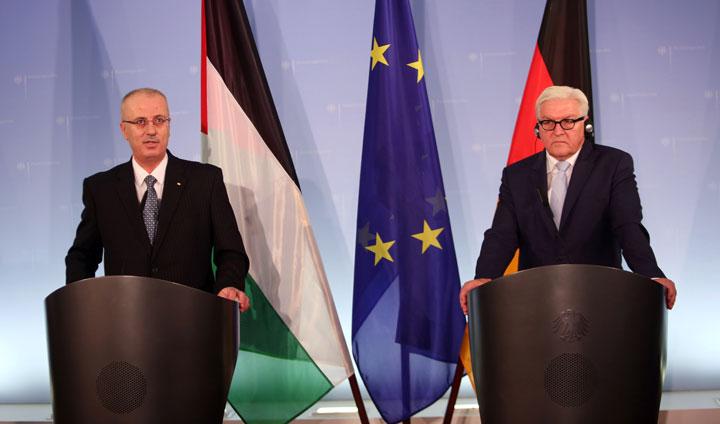 الحمد الله: التعاون الفلسطيني الألماني يتجاوز دعم التنمية ويصل الى الشراكة من اجل السلام والاستقرار