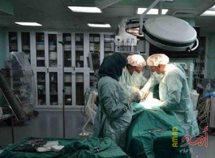 استئصال "ورم نادر" في الرقبة بمستشفى الخدمة العامة بغزة