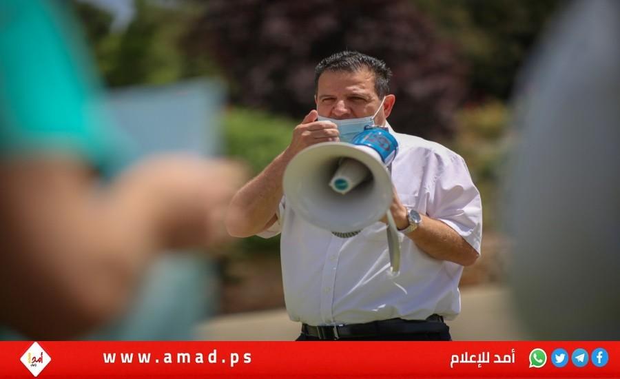 النائب أيمن عودة يدعو لعصيان احتجاجا على الجريمة بالمجتمع العربي‬