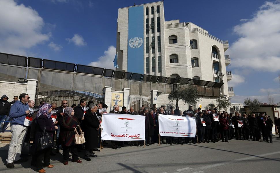 بالصور - وقفة في رام الله ونابلس ومسيرة في غزة دعما لحقوق الجماهير الفلسطينية في الداخل المحتل