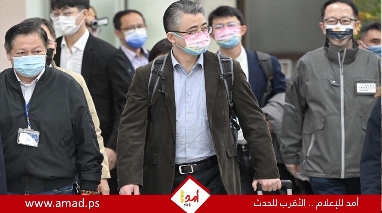 وصول مسؤولين صينيين إلى تايون في أول زيارة منذ بدء جائحة كورونا