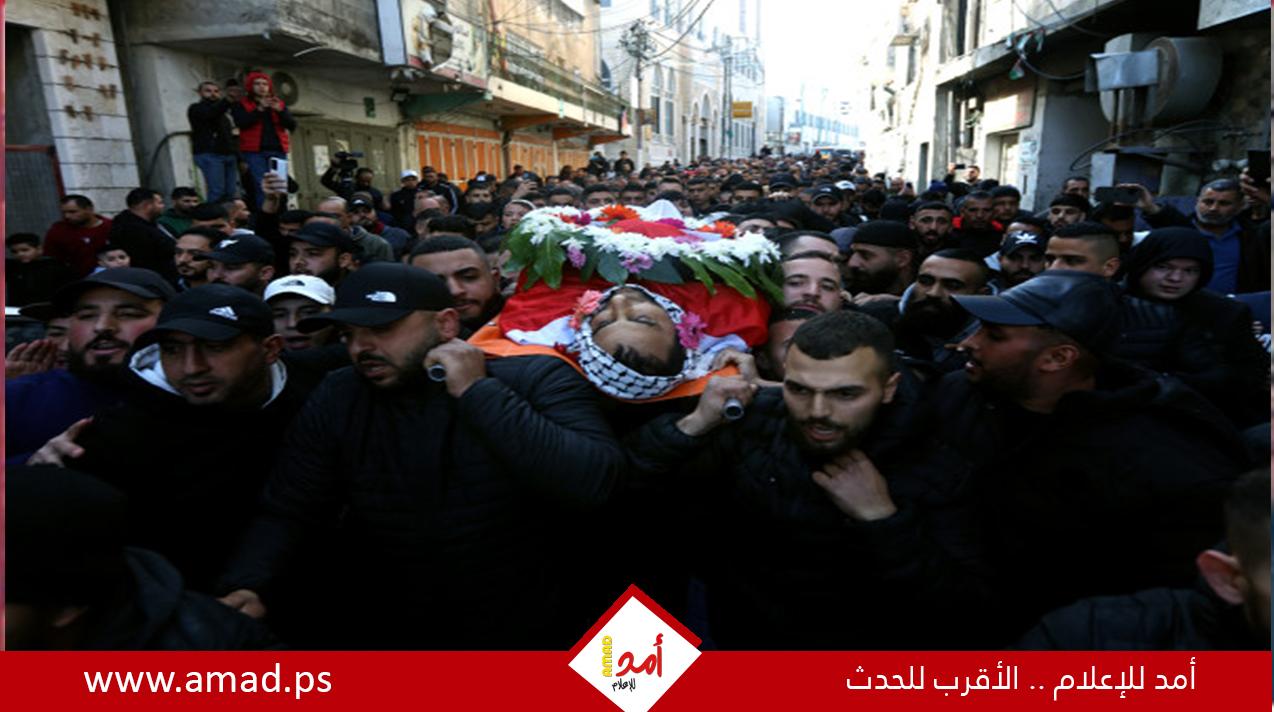 جماهير غفيرة تشيع جثماني الشهيدين كميل ونزال في قباطية