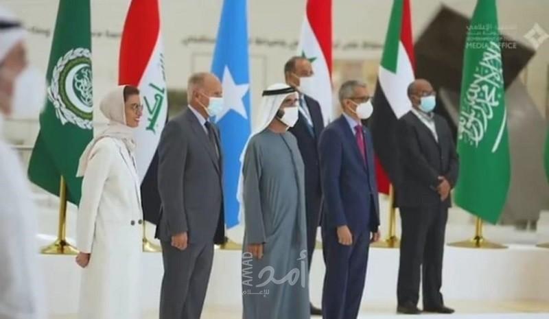 أبو الغيط يشارك بتوقيع الإمارات لـ"اللغة العربية" مع آل مكتوم ووزراء الثقافة العرب