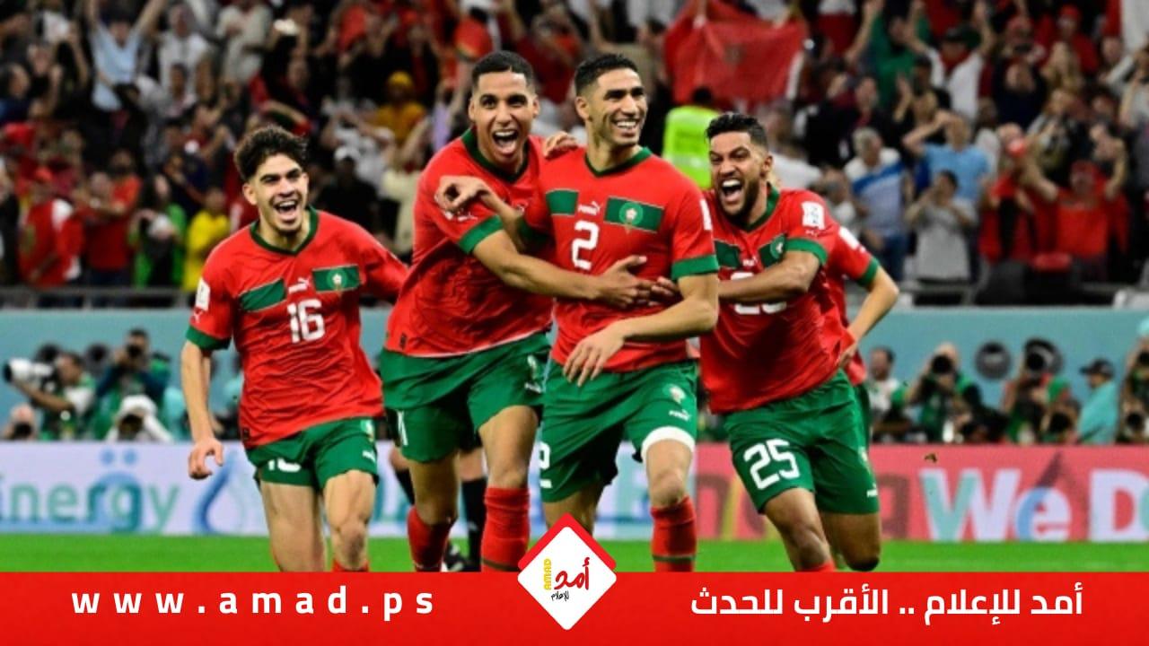 المغرب تكسر ظهر المستحيل وتصنع فتحا عربيا في الصعود الى نصف نهائي كأس العالم - فيديو
