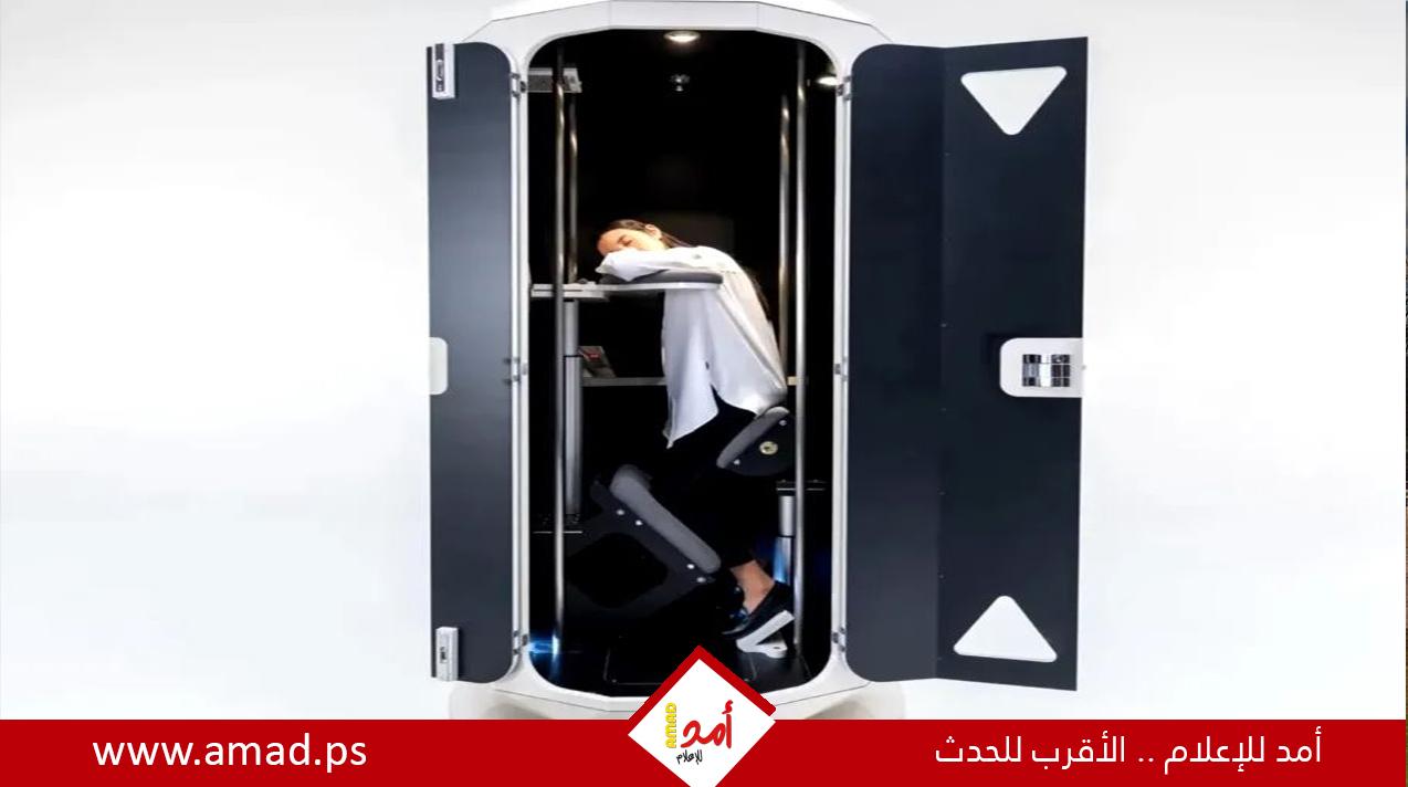 قيلولة الزرافة.. كبسولات عمودية لتجربة النوم بوضع مستقيم فى اليابان