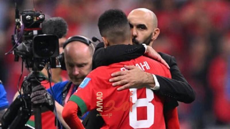 "فيفا" يضع الركراكي في قائمة المرشحين لجائزة أفضل مدرب