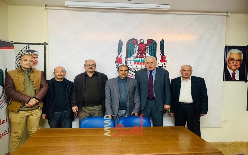 نقابة الصحفيين بغزة تستقبل وفد دائرة العمل والتخطيط الفلسطيني