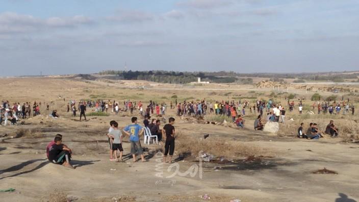 الصحة: 49 إصابة من بينهم 22 طفل في مسيرات كسر الحصار شرق غزة