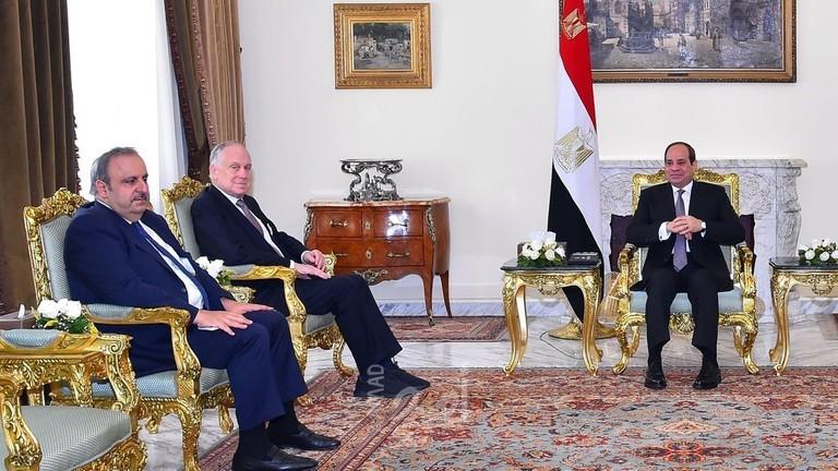 السيسي: جهود مصر في المصالحة الفلسطينية لدعم السلطة ودورها في قطاع غزة