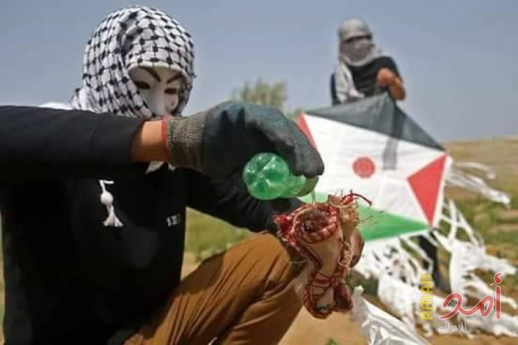 إسرائيل تقيد إدخال غاز "الهيليوم" إلى قطاع غزة في إطار حربها على الطائرات الورقية