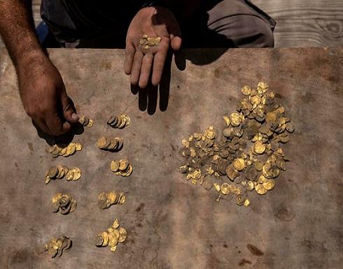 العثور  على كنز دفين من الذهب يعود للعصر العباسي في الرملة