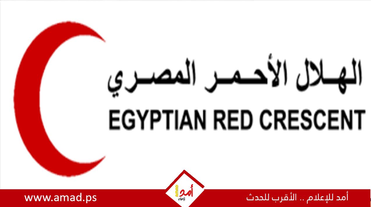 الهلال الأحمر المصري: اصطفاف شاحنات المساعدات بالقرب من معبر رفح يصل لنحو 100 شاحنة