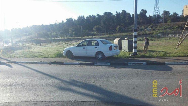 إعلام عبري: سيارة فلسطينية حاولت دهس مجموعة من الجنود قرب رام الله