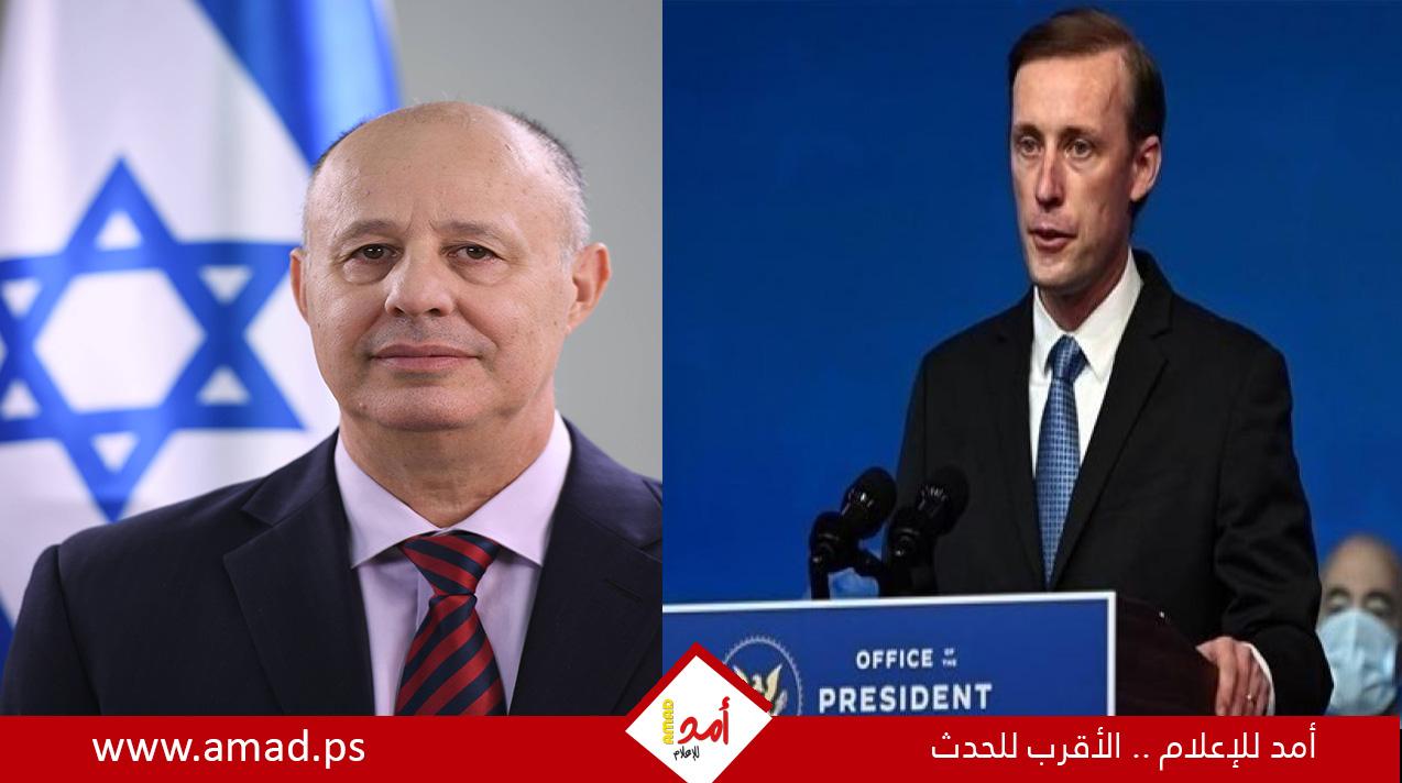 سوليفان يدعو  إلى محاسبة المستوطنين على أعمال العنف ضد الفلسطينيين