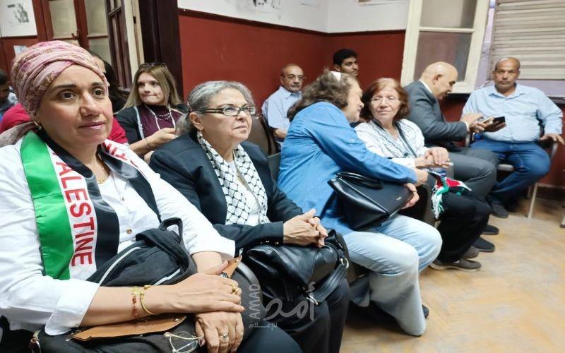 النضال الشعبي تشارك في تأبين شيرين أبو عاقلة بالقاهرة