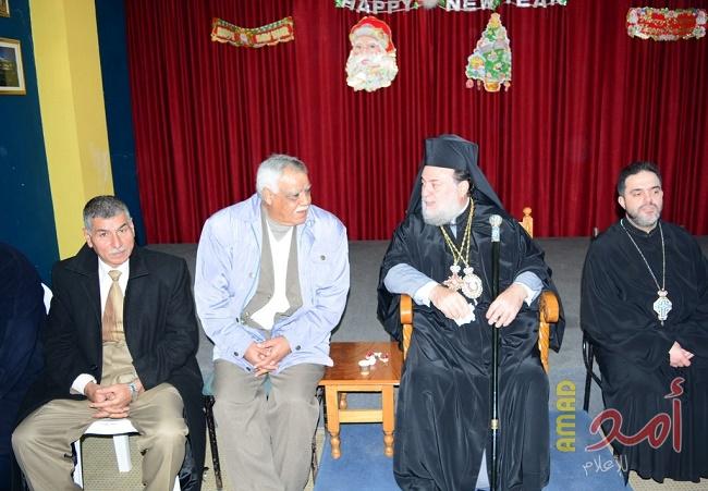 قيادة الجبهة الديمقراطية تزور كنيسة الروم الأرثوذكس بغزة للتهنئة بعيد الميلاد المجيد