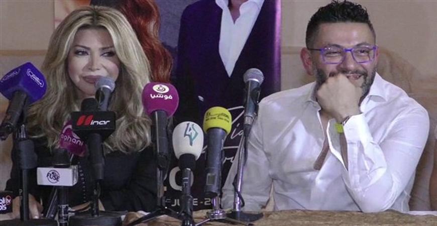 نوال الزغبي تتسبب في موقف محرج لـ زياد برجي