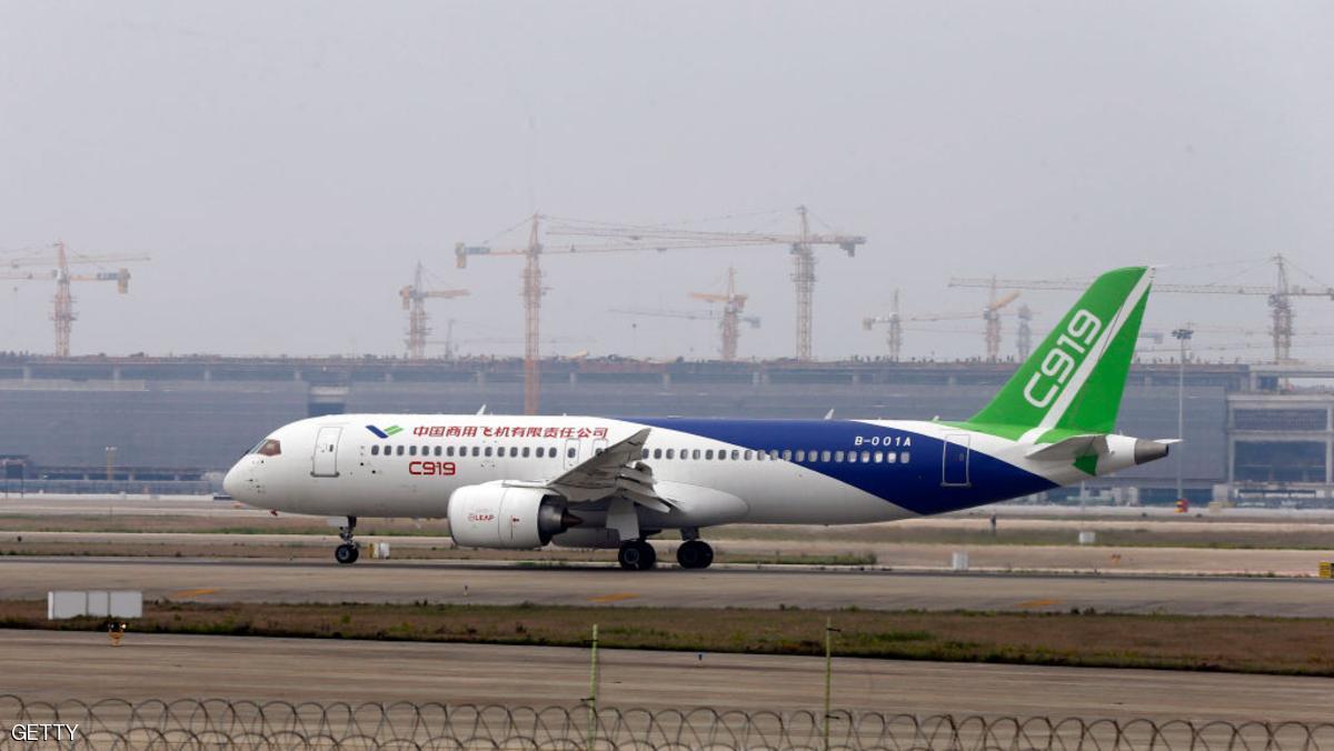 طائرة من طراز "سي919 " صينية الصنع