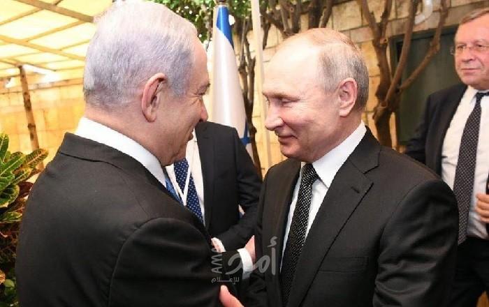 بوتين يهنئ نتنياهو على تشكيل الحكومة ويناقشان عدداً من القضايا منها أوكرانيا