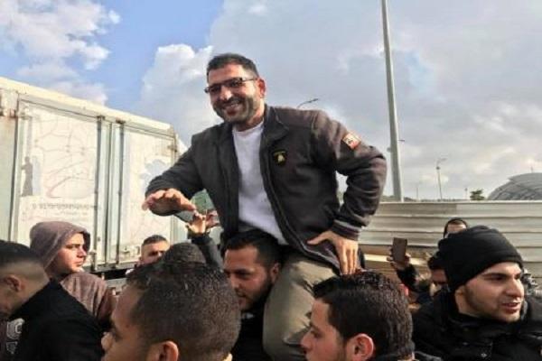 الافراج عن الاسير ماجد طقاطقة بعد انتهاء محكوميته البالغة 16 سنة