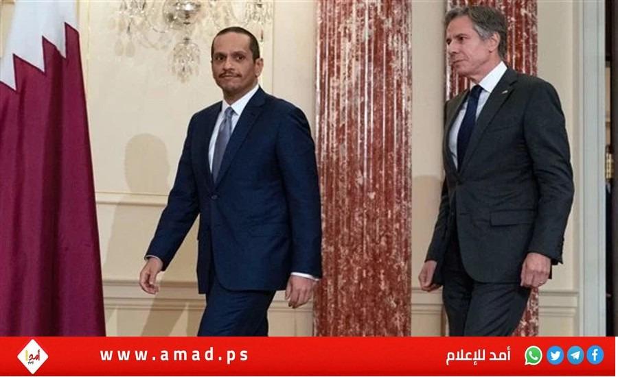 خلال اتصال هاتفي مع وزير خارجية قطر..بلينكن: تحدثنا حول الخسارة المأسوية لـ "أبو عاقلة"