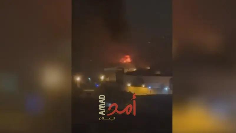 لقطات مصورة تظهر اشتعال نيران في سجن إيفين بطهران- فيديو