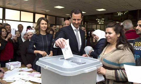 مفاجأة.. الرئيس الأسد داخل أوراق تصويت الانتخابات الفرنسية
