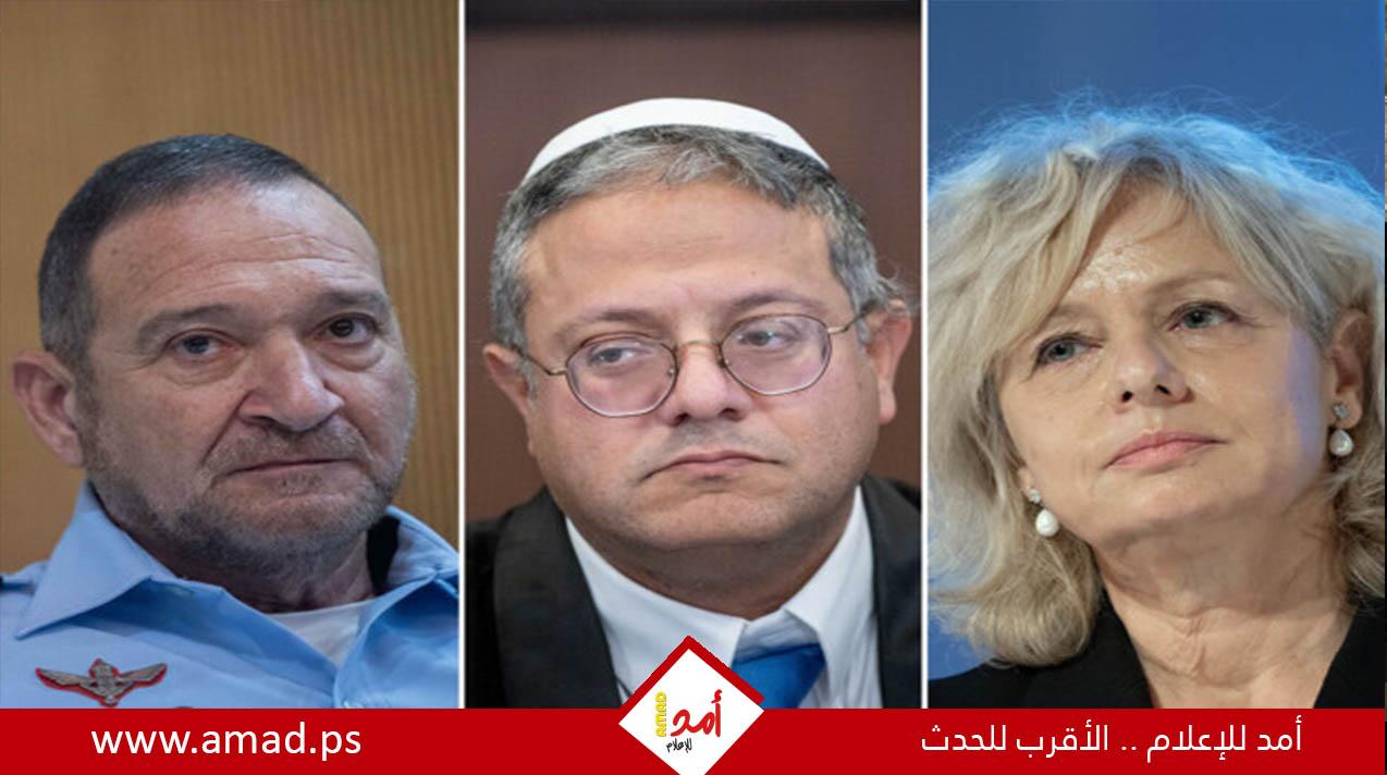 "الشاباك" والمستشارة القضائية يعارضان الاعتقالات الإدارية في المجتمع العربي..  والمتطرف بن غفير يرد