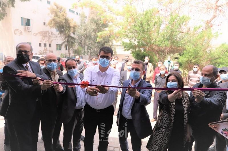 صحة حماس تدشن محطة لإنتاج الأكسجين بمجمع الشفاء الطبي في غزة