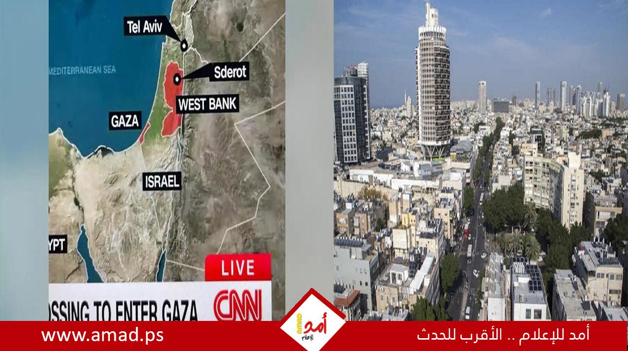 "سي إن إن" تنقل تل أبيب للجولان السوري المحتل وسديروت إلى جنين الفلسطينية - صور