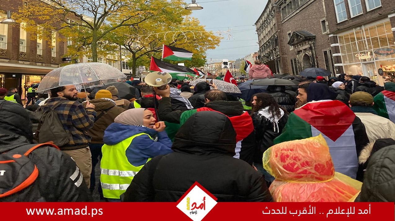 مظاهرات احتجاجية حول العالم تنديدًا بجرائم الاحتلال في غزة