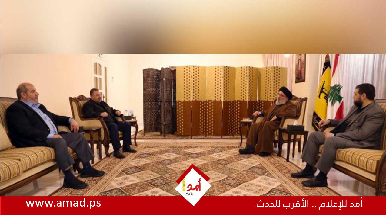 بعد رفضه لقاء مشعل..الأمين العام لـ "حزب الله" يستقبل وفدا من "حماس"