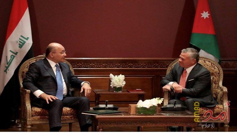 الملك الأردني يصل بغداد في زيارة رسمية
