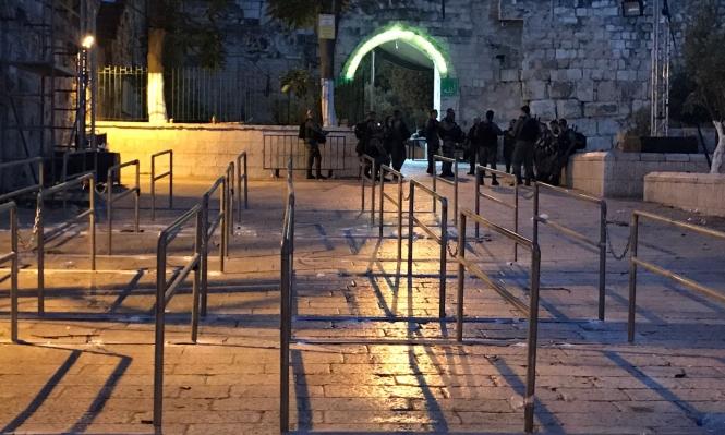 محدث - بالفيديو.. اسرائيل تزيل البوابات الإلكترونية في باب "الاسباط ..اهم قرارت "الكابينت الاسرائيلي