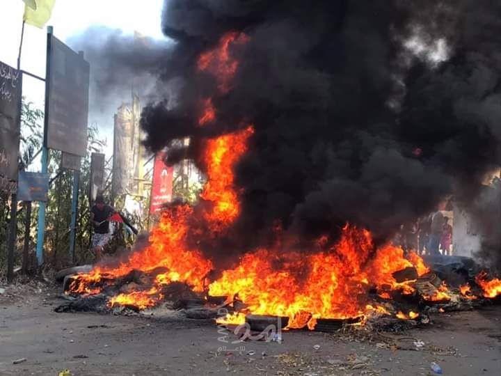 اجراءات وزارة العمل ضد فلسطينيي لبنان تفجر ثورة غضب - صور و فيديو