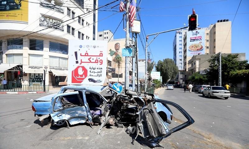 مرور غزة: وفاة في 7 حوادث سير خلال الـ 24 ساعة الماضية