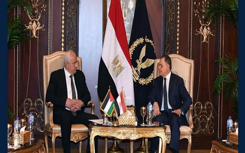 وزير الداخلية الفلسطيني يبحث مع نظيره المصري آفاق التعاون المشترك