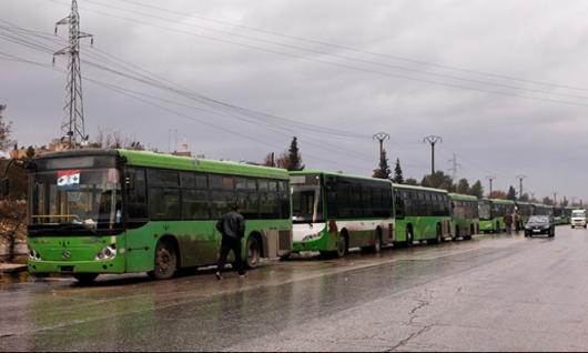 محدث - بدء إجلاء المسلحين بمرافقة جنود روس عن حلب الشرقية..,والصليب والهلال لنقل الجرحى